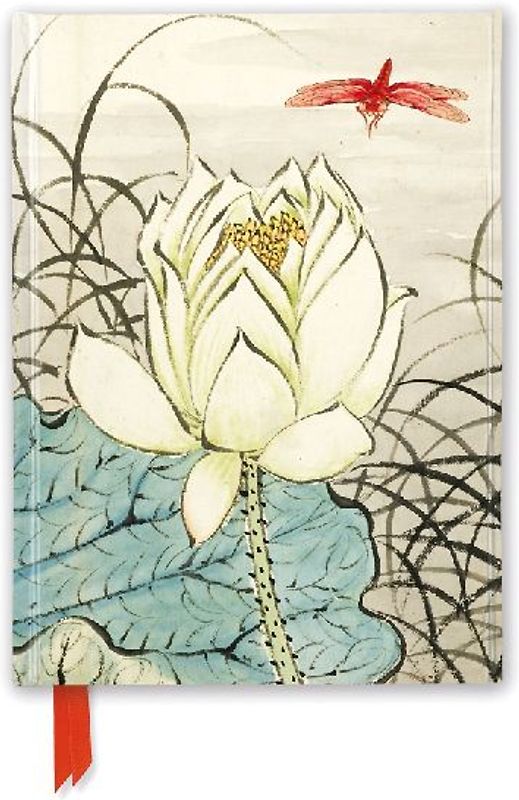 Ashmolean: Ren Xiong: Lotus Flower and Dragonfly (Foiled Journal)