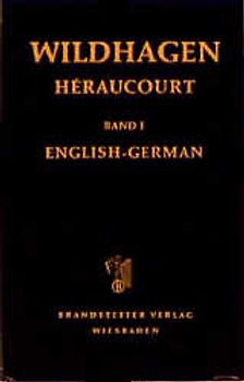 Englisch-Deutsches /Deutsch-Englisches Wörterbuch. Englisch-Deutsch