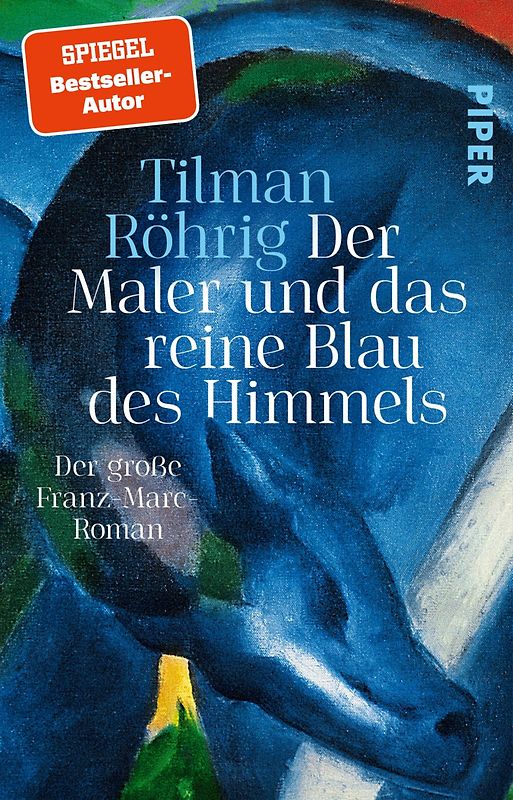 Der Maler und das reine Blau des Himmels