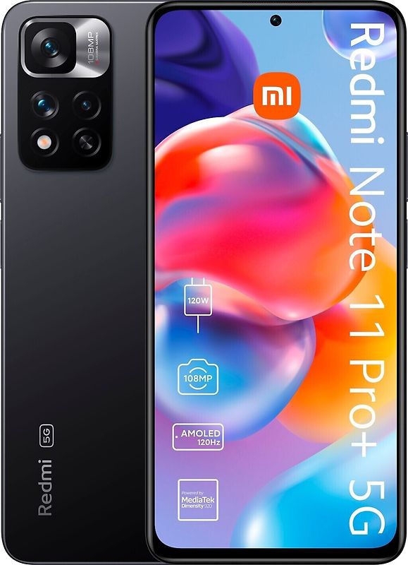 Xiaomi Redmi Note 11 Pro Plus 5G Dual SIM 256 Go 8 Go RAM gris