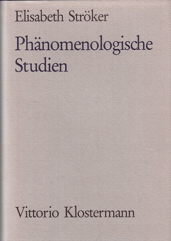 Phänomenologische Studien