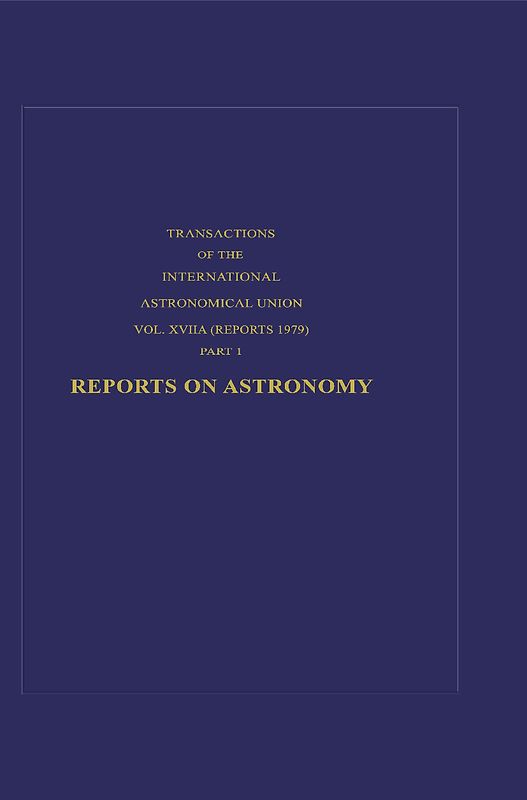 Reports on Astronomy