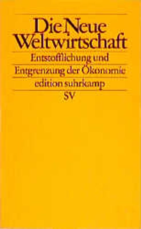 Die Neue Weltwirtschaft