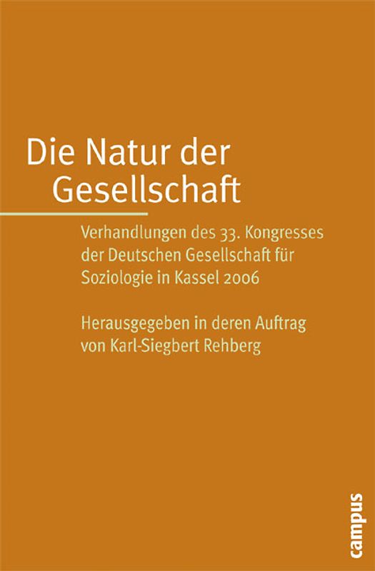 Die Natur der Gesellschaft