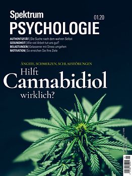 Spektrum Psychologie 1/2020 Hilft Cannabidiol wirklich?