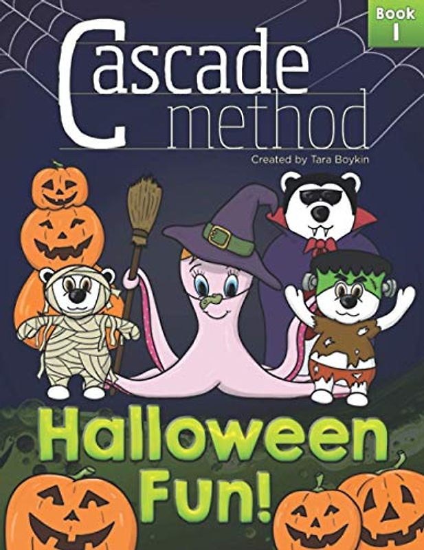 Cascade Method Halloween Fun! Book 1 by Tara Boykin: 10 Original Spooky Halloween Piano Pieces and Duets for Beginner Students Traditional Sheet Music, Compositions and Songs