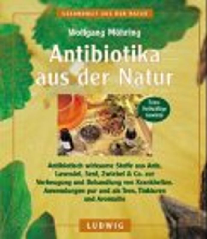 Antibiotika aus der Natur. Antibiotisch wirksame Stoffe aus Anis, Bärlauch, Lavendel, Senf, Zwiebel & Co. zur Vorbeugung und Behandlung von Krankheiten. Anwendungen pur und als Tees