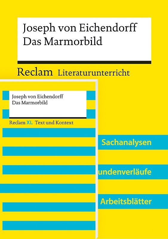 Lehrerpaket »Joseph von Eichendorff: Das Marmorbild«: Textausgabe und Lehrerband
