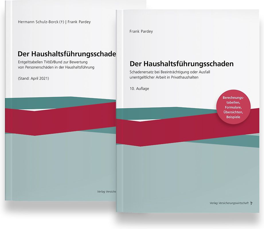 Der Haushaltsführungsschaden - Kombipaket