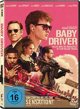 Baby Driver DVD