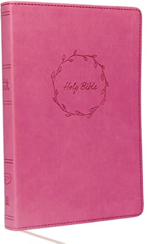 KJV, Value Thinline Bible, Large Print, Leathersoft, Pink, Red Letter, Comfort Print: Holy Bible, King James Version