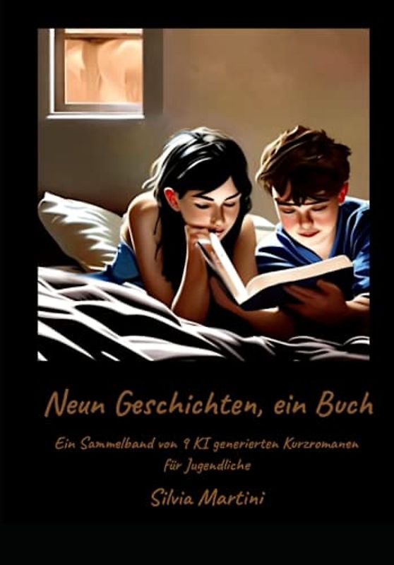 "Neun Geschichten, ein Buch": 9 KI generierte Kurzromane für Jugendliche (KI-generierte Kurzromane für Teenager)