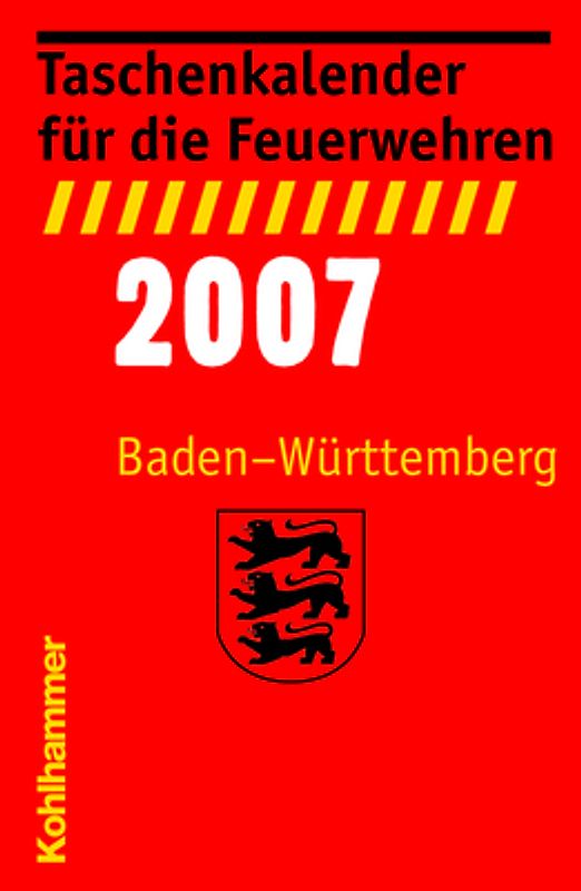 Taschenkalender für die Feuerwehren 2007