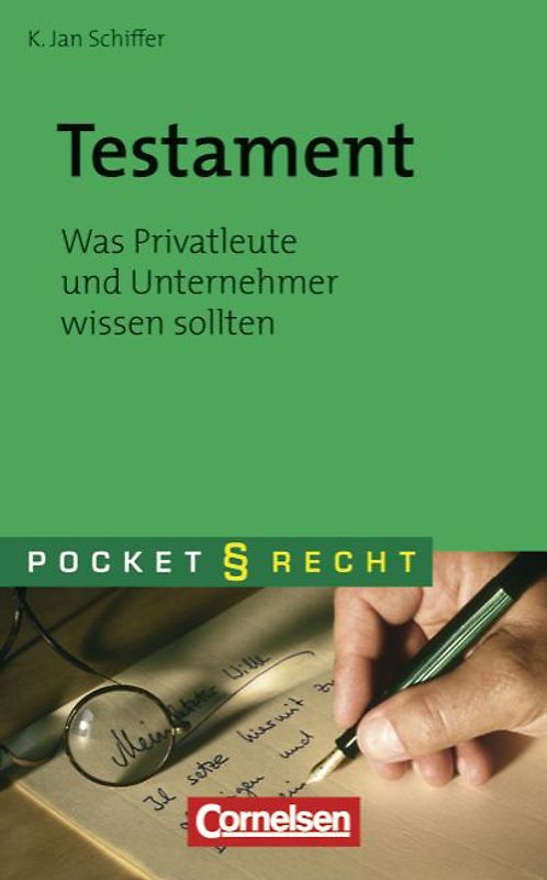Pocket Recht / Testament
