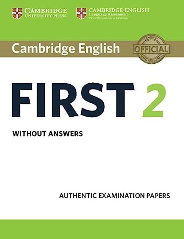 Cambridge English First 2 Student's Book Without Answers