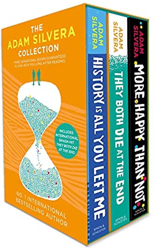The Adam Silvera Collection: They Both Die at the End, History is All You Left Me, More Happy than Not