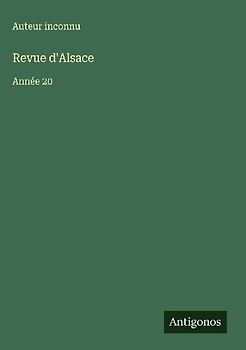 Revue d'Alsace