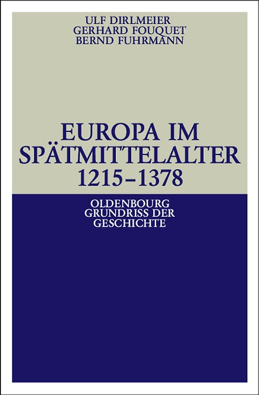 Europa im Spätmittelalter 1215-1378