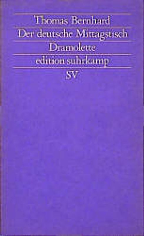 Der deutsche Mittagstisch