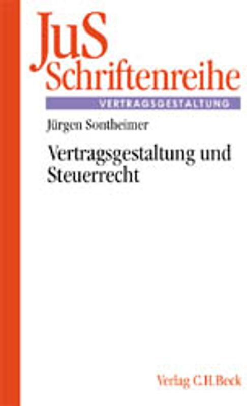 Vertragsgestaltung und Steuerrecht
