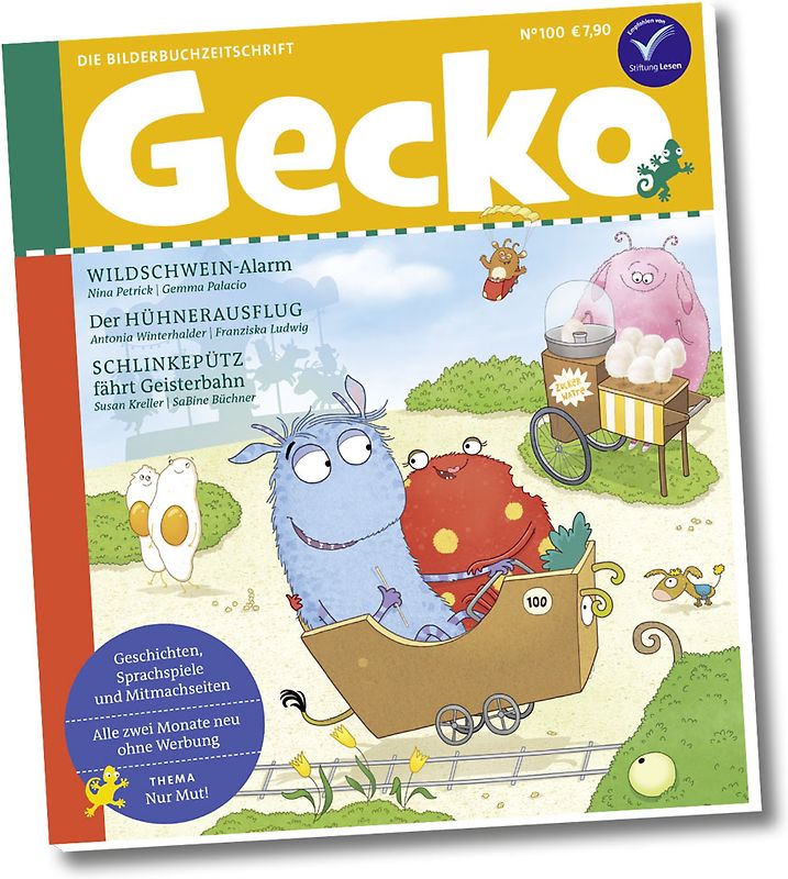 Gecko Kinderzeitschrift Band 100