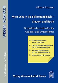 Mein Weg in die Selbstständigkeit – Steuern und Recht.