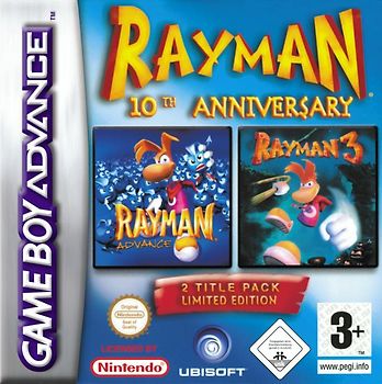 Rayman 10th Anniversary: Rayman Advance + Rayman 3 Nintendo Game Boy Advance