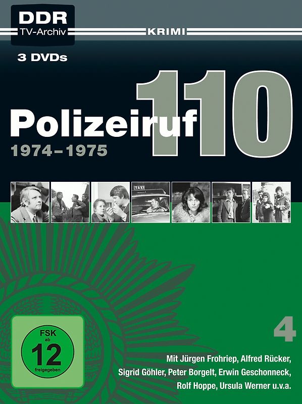 Polizeiruf 110 - Box 4: 1974-1975 [3 DVDs] DVD