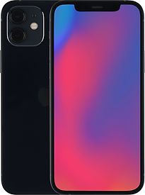 Image of Apple iPhone 12 128GB zwart (Refurbished)