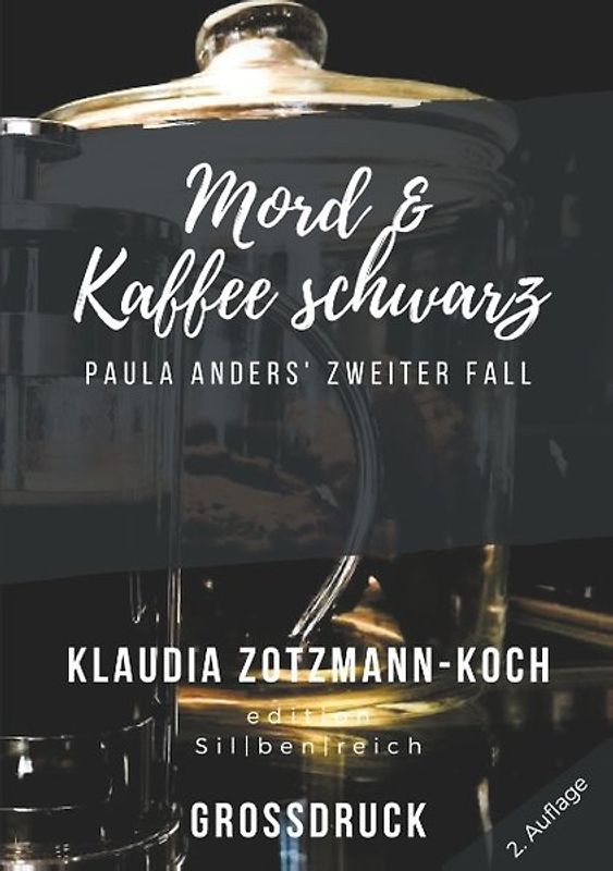Mord & Kaffee schwarz (Großdruck)