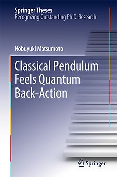 Classical Pendulum Feels Quantum Back-Action