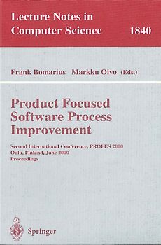 Product Focused Software Process Improvement