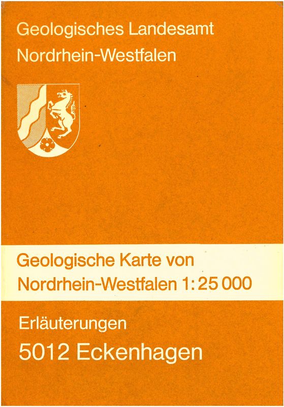 Geologische Karten von Nordrhein-Westfalen 1:25000 / Eckenhagen