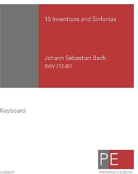Bach: 15 Inventions And Sinfonias