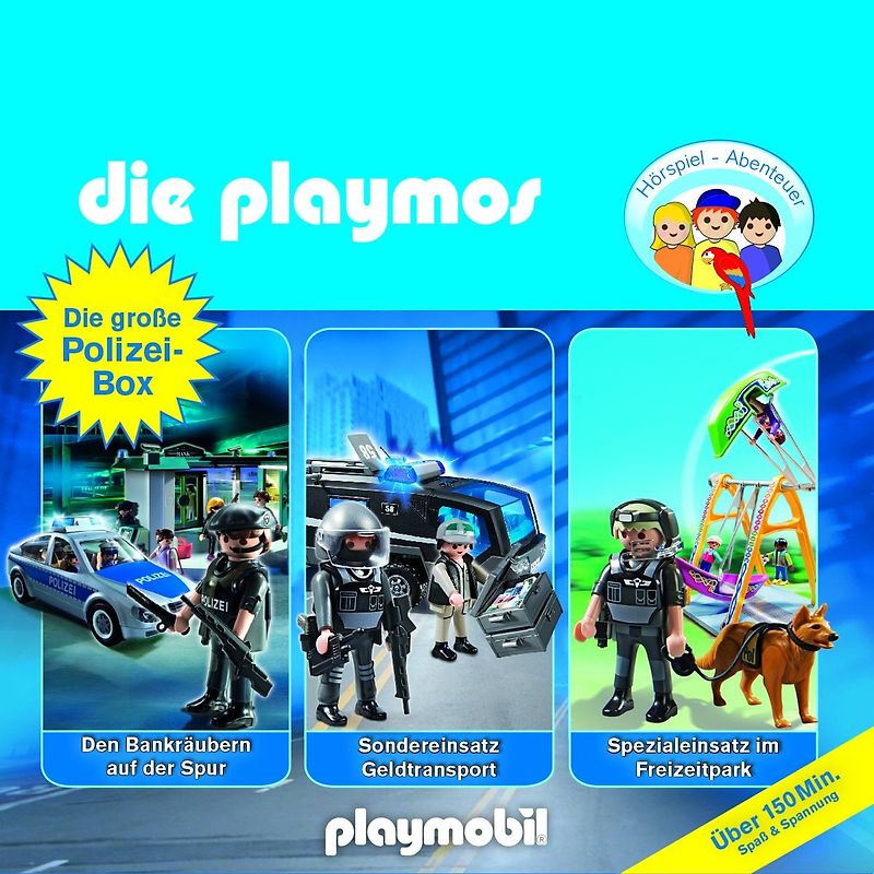 Playmos,Die - Die Große Polizei-Box [3 Audio CDs]