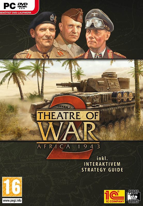 Theatre of War 2: Africa 1943 incl. Strategy Guide PC Spiele