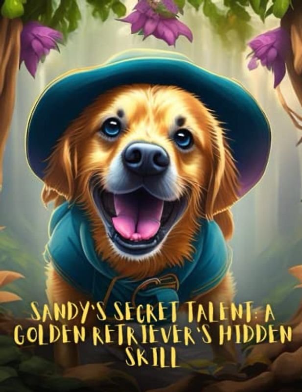 Sandy's Secret Talent - A Golden Retriever's Hidden Skill: Short Story for kids about Golden Retriever, Perseverance & Self-Confidence I A Motivational Book For kids I for kids age 4-8