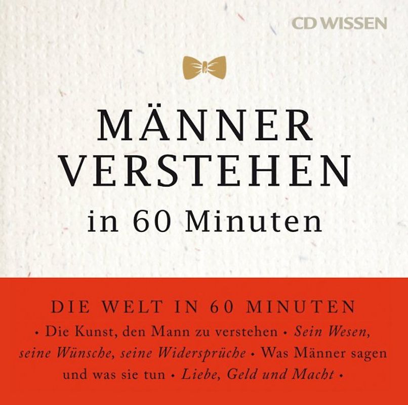 CD WISSEN - Männer verstehen in 60 Minuten
