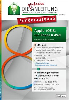 DIE.ANLEITUNG für iOS 8 – iPhone und iPad – Sonderausgabe