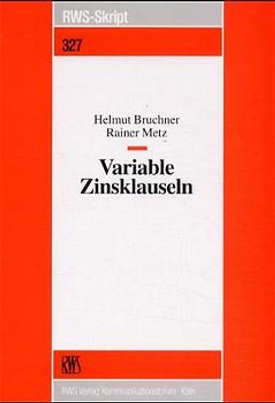 Variable Zinsklauseln