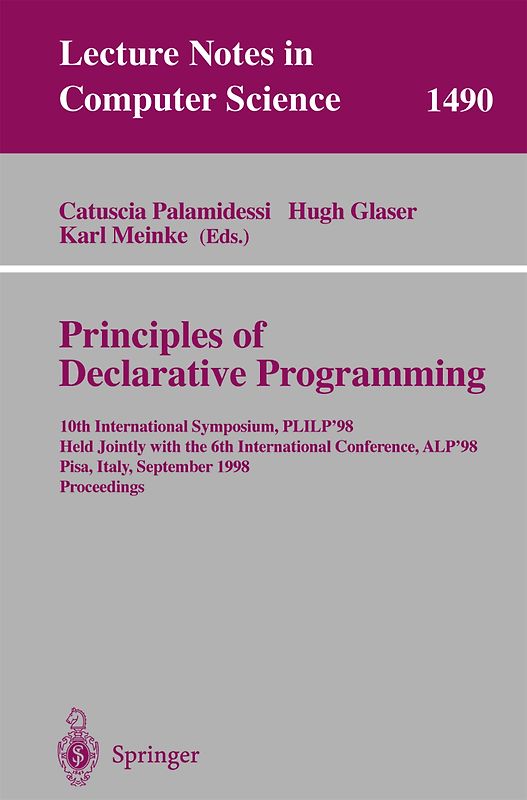 Principles of Declarative Programming