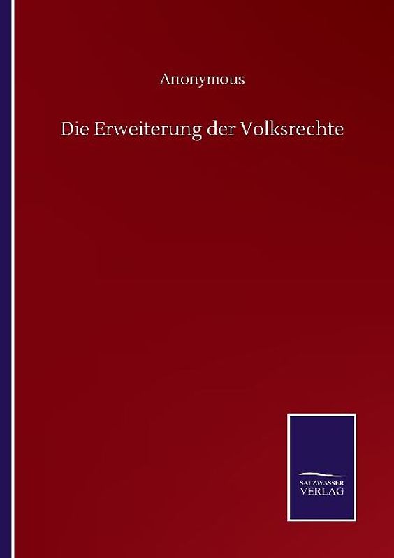 Die Erweiterung der Volksrechte