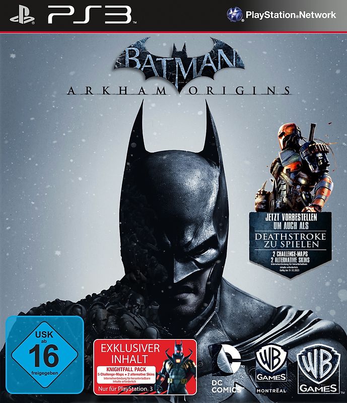 Batman: Arkham Origins [Day 1 Edition] PlayStation 3