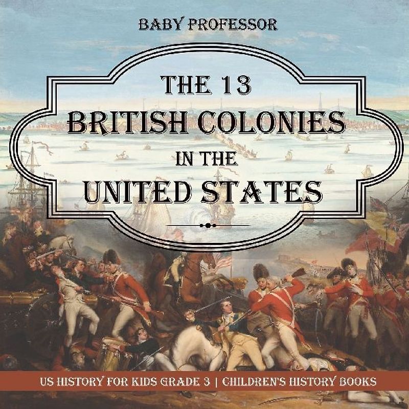 The 13 British Colonies in the United States - US History for Kids Grade 3 Children's History Books