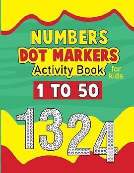 Number Dot Marker Activity Book for Toddlers