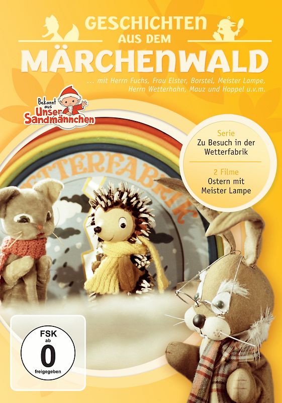 Unser Sandmännchen - Geschichten aus dem Märchenwald: Wetterfabrik DVD