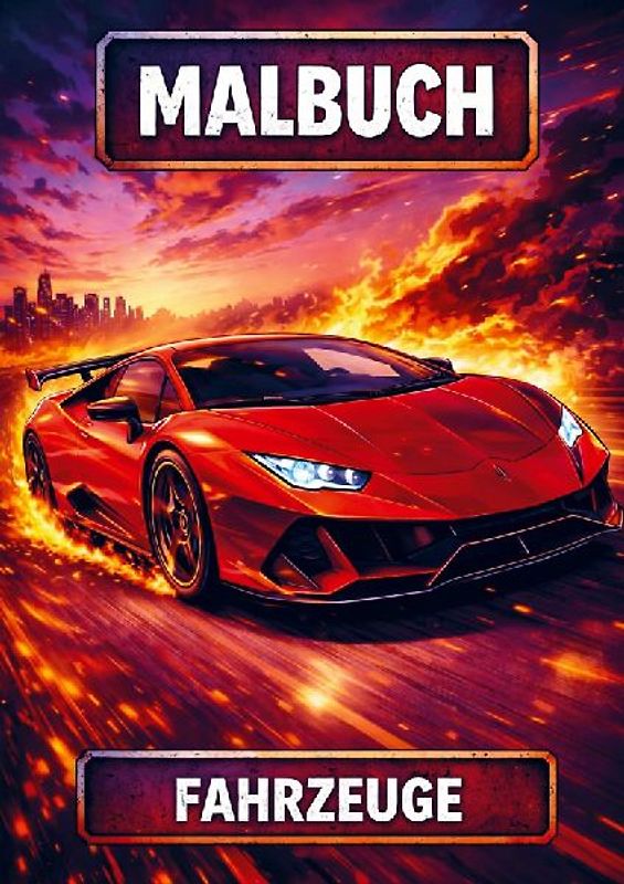 Malbuch, Fahrzeuge