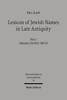 Lexicon of Jewish Names in Late Antiquity