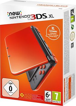 New Nintendo 3DS XL orange schwarz