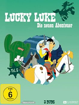 Lucky Luke - die neuen Abenteuer Vol. 5 (3er DVD Box Sammler Collection) DVD